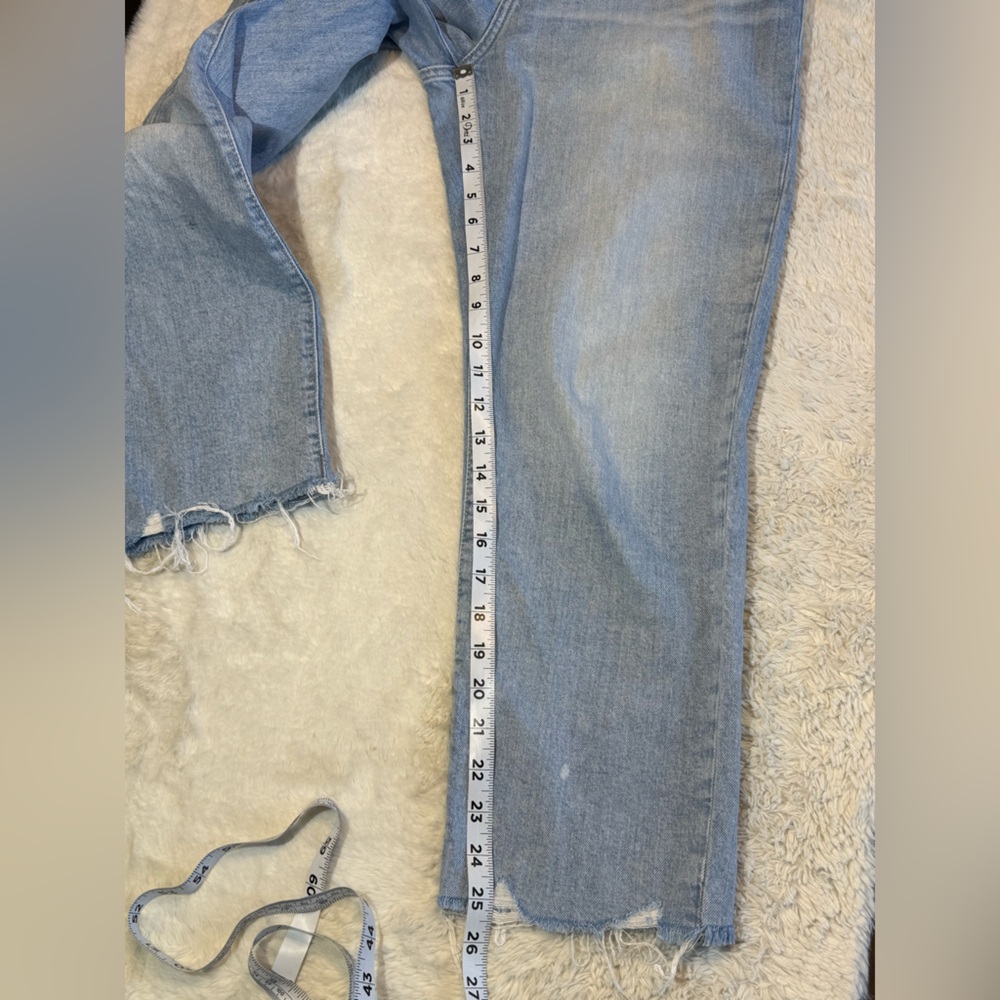 GAP Denim Universal Slim Boyfriend size 6/28 light washed - Picture 7 of 7